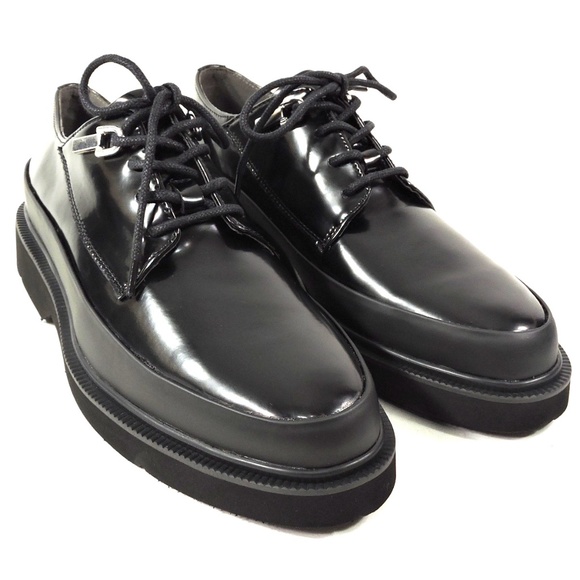 CESARE PACIOTTI ?? MEN\'S BLACK LEATHER OXFORD WATERPROOF SHOES main image 7